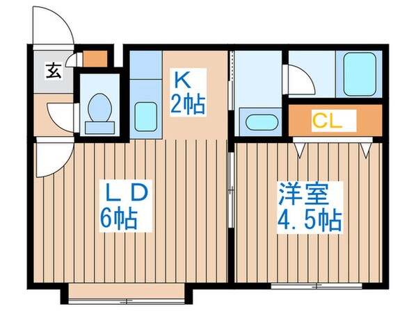 サウザンドファイン琴似の物件間取画像